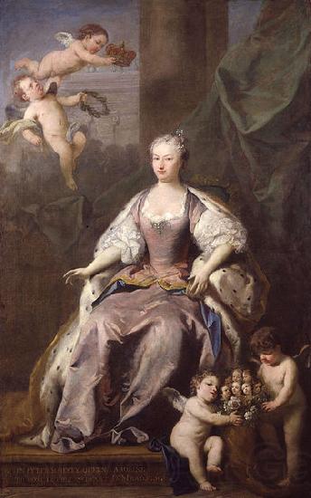 Jacopo Amigoni Portrait of Caroline Wilhelmina of Brandenburg-Ansbach